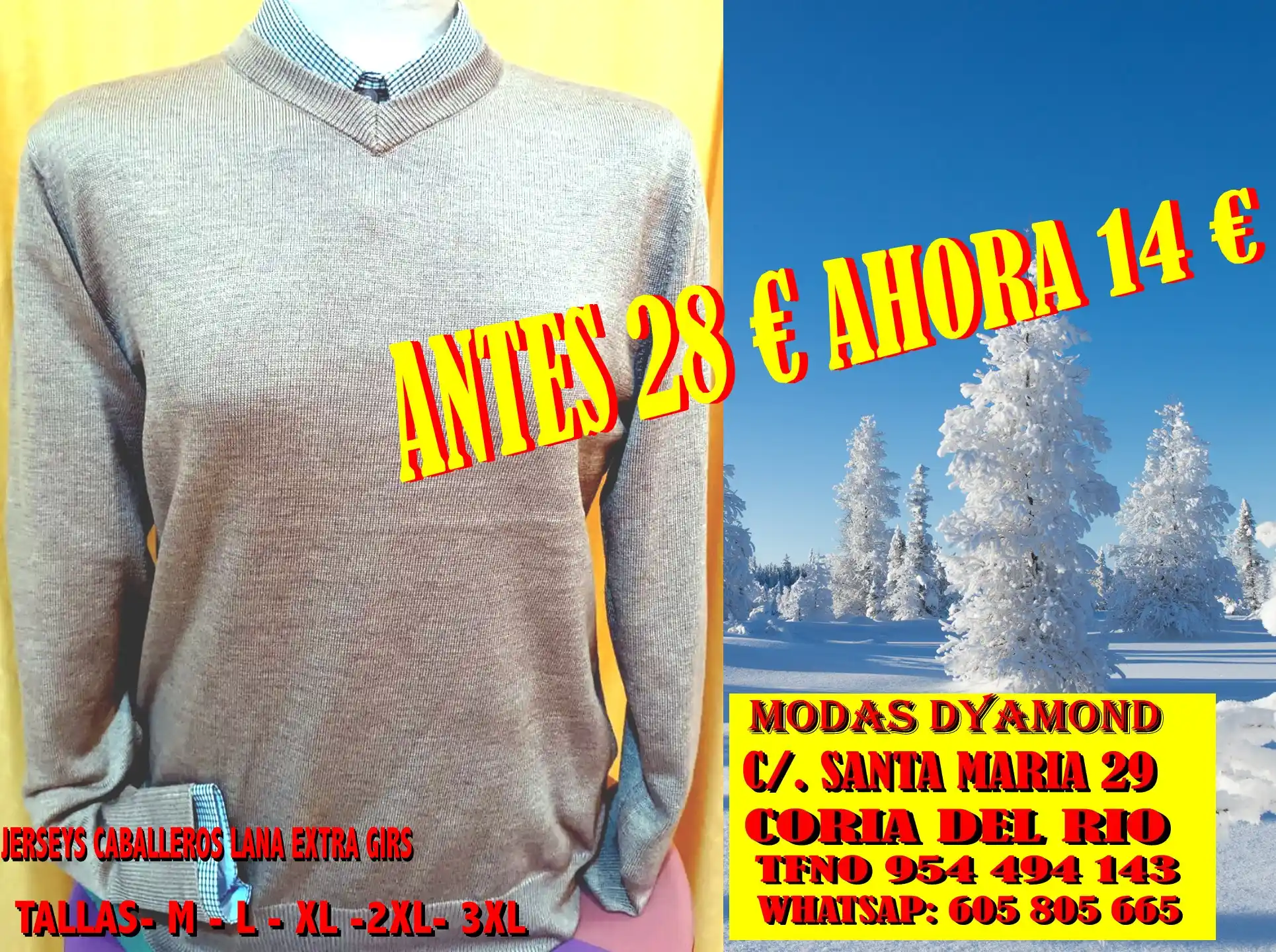 Jerseys Caballero Lana Extra