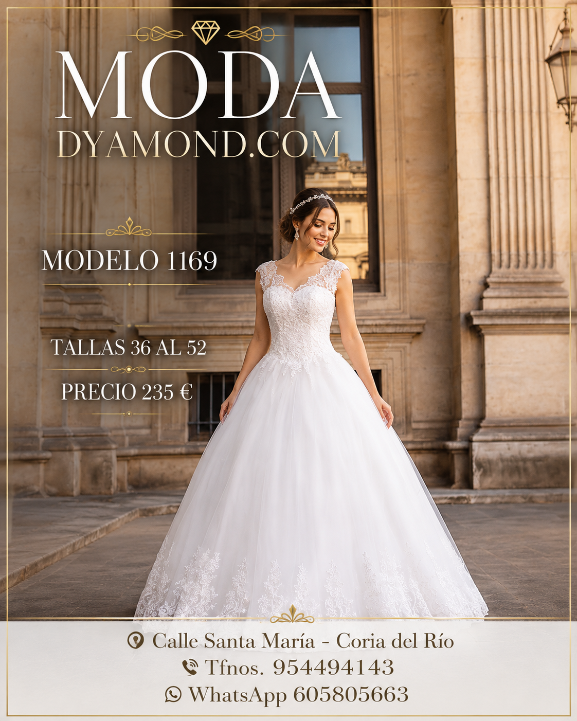 VESTIDO DE NOVIA 1169