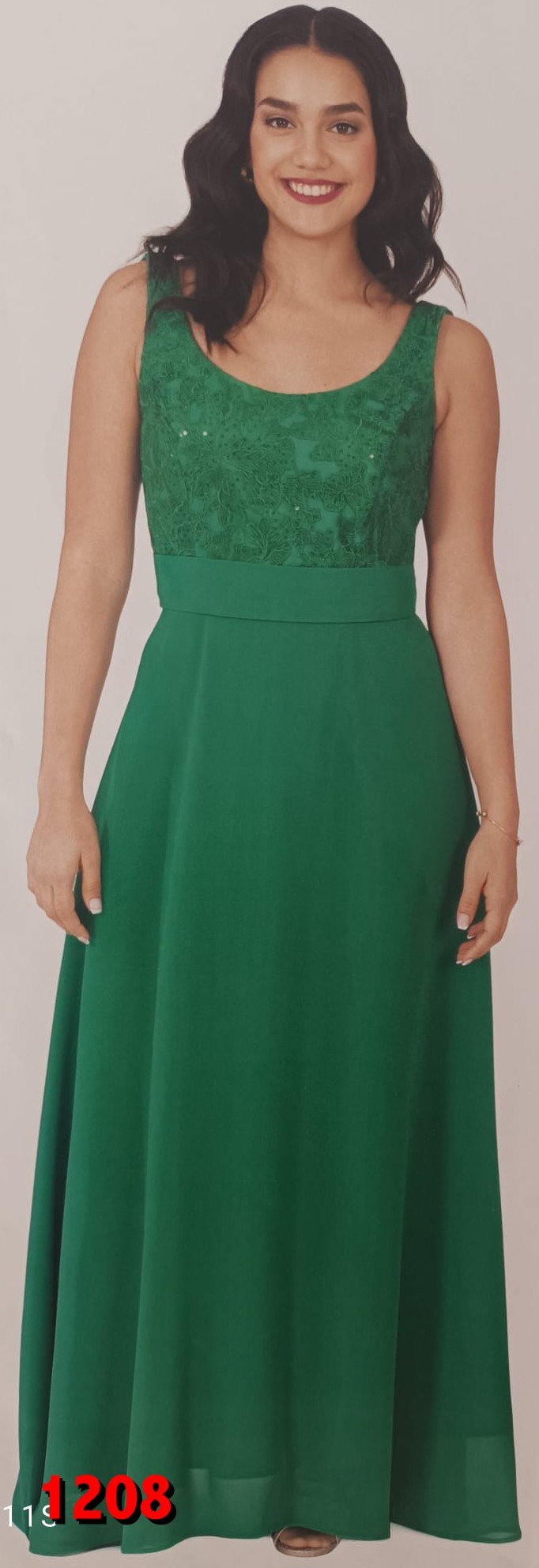 VESTIDO L JARO CURVIS LARGO 1208