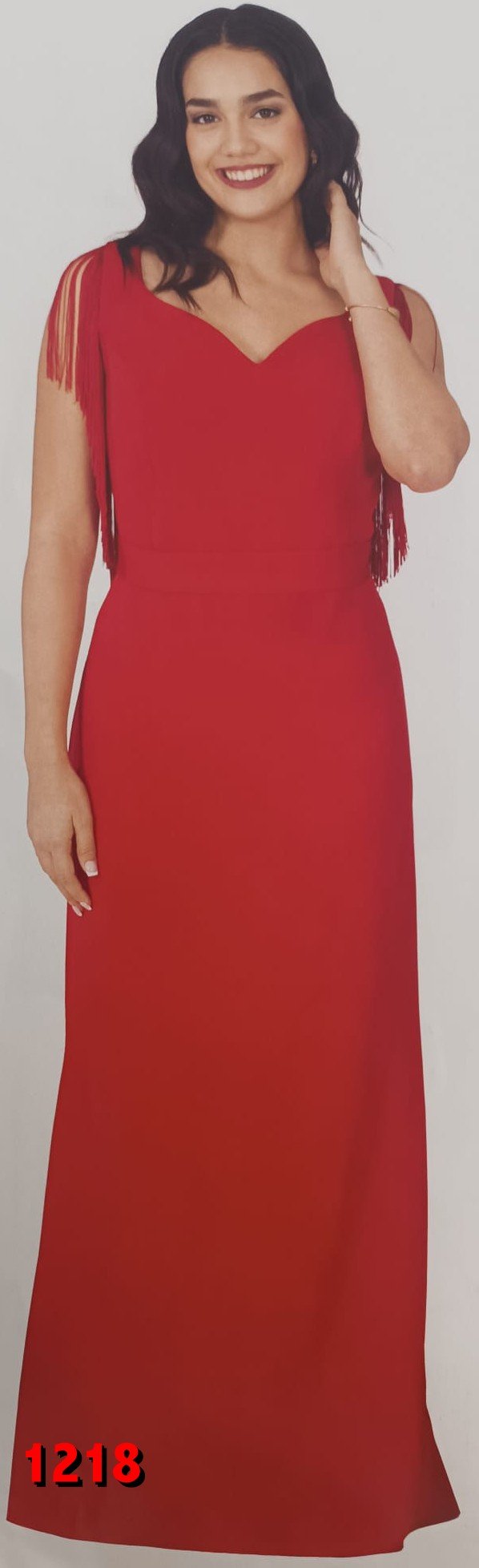 VESTIDO L JARO LARGO CURVIS 1218