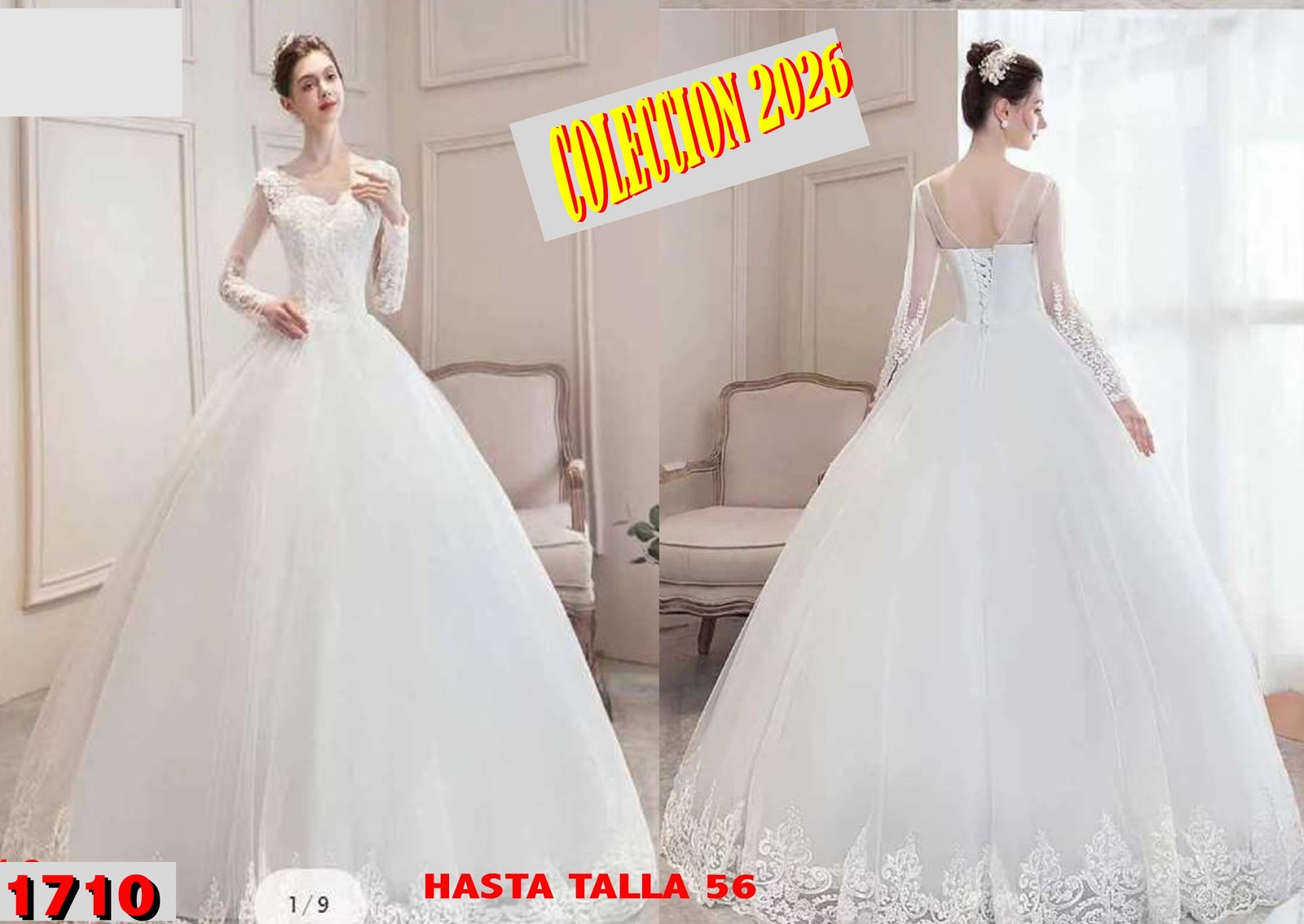 VESTIDO DE NOVIA 1579