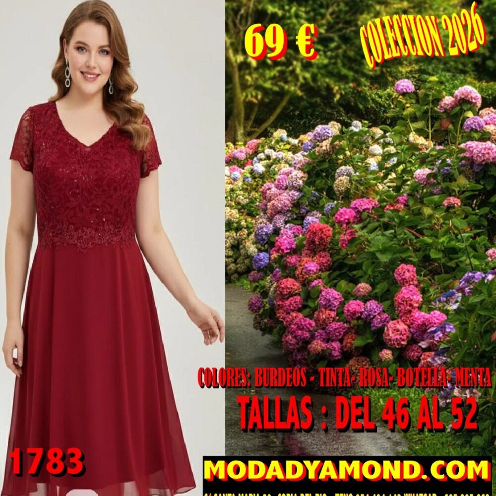 VESTIDO BOREAL CURVIS CORTO 1783