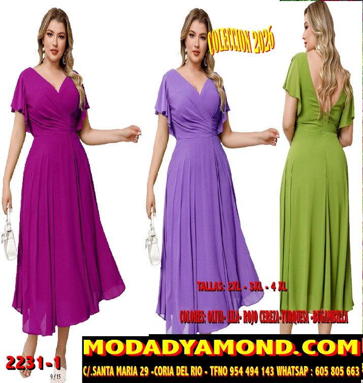 VESTIDO BOREAL 2231 CURVIS CORTO