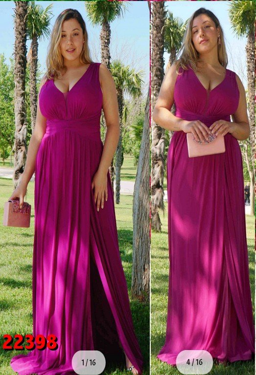 VESTIDO BOREAL LARGO CURVI 22398