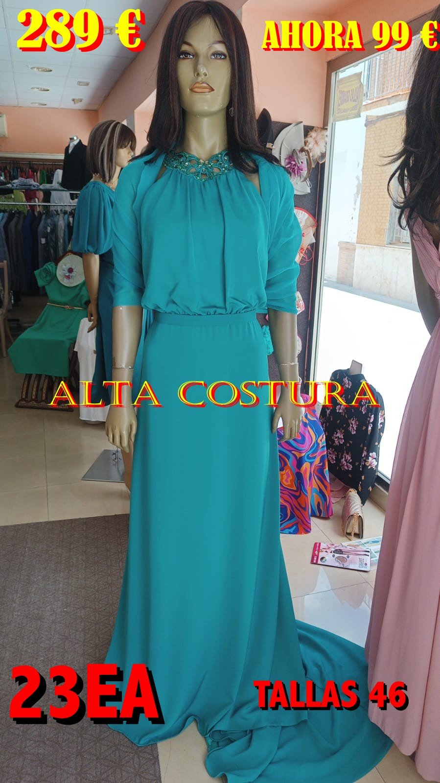 VESTIDO KOTON ALTA COSTURA 23 EA