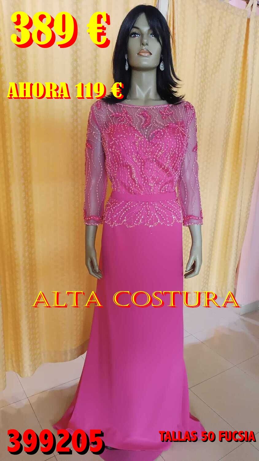 VESTIDO KOTON BUGAMBILLA (ALTA COSTURA) GRAN OPORTUNIDAD
