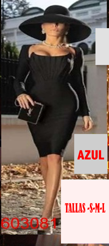 VESTIDO BANDAGE 603081