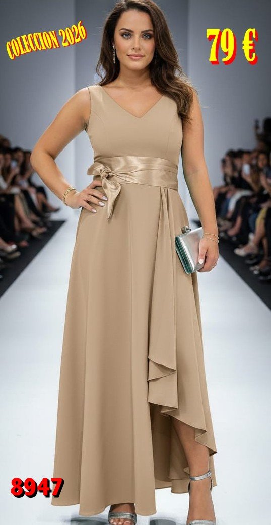 VESTIDO MMG LARGO 8947