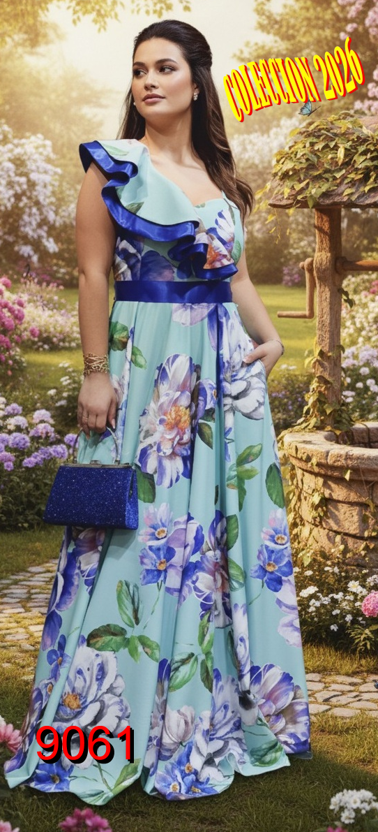 VESTIDO LARGO MMG 9061