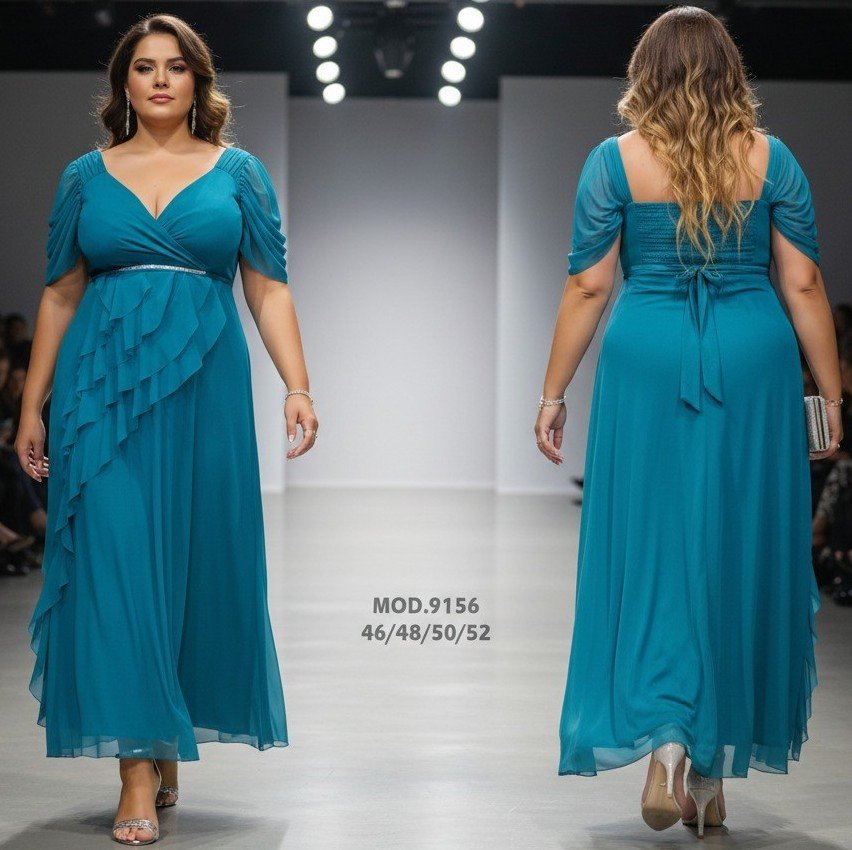 VESTIDO MMG CORTO CURVIS 9156