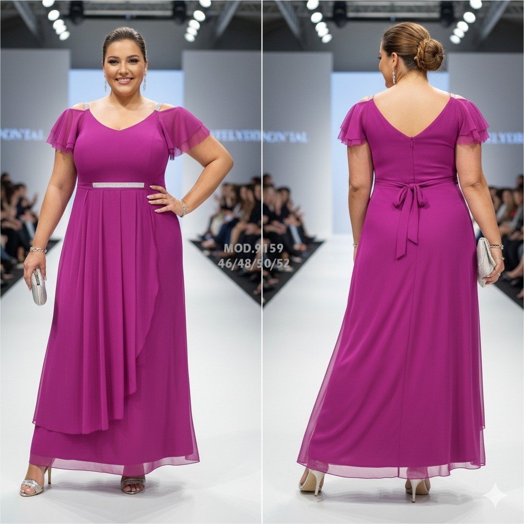 VESTIDO MMG CURVIS 9159