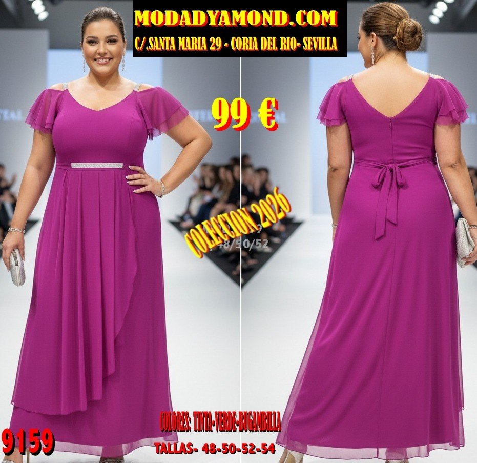VESTIDO LARGO CURVIS MMG 9159