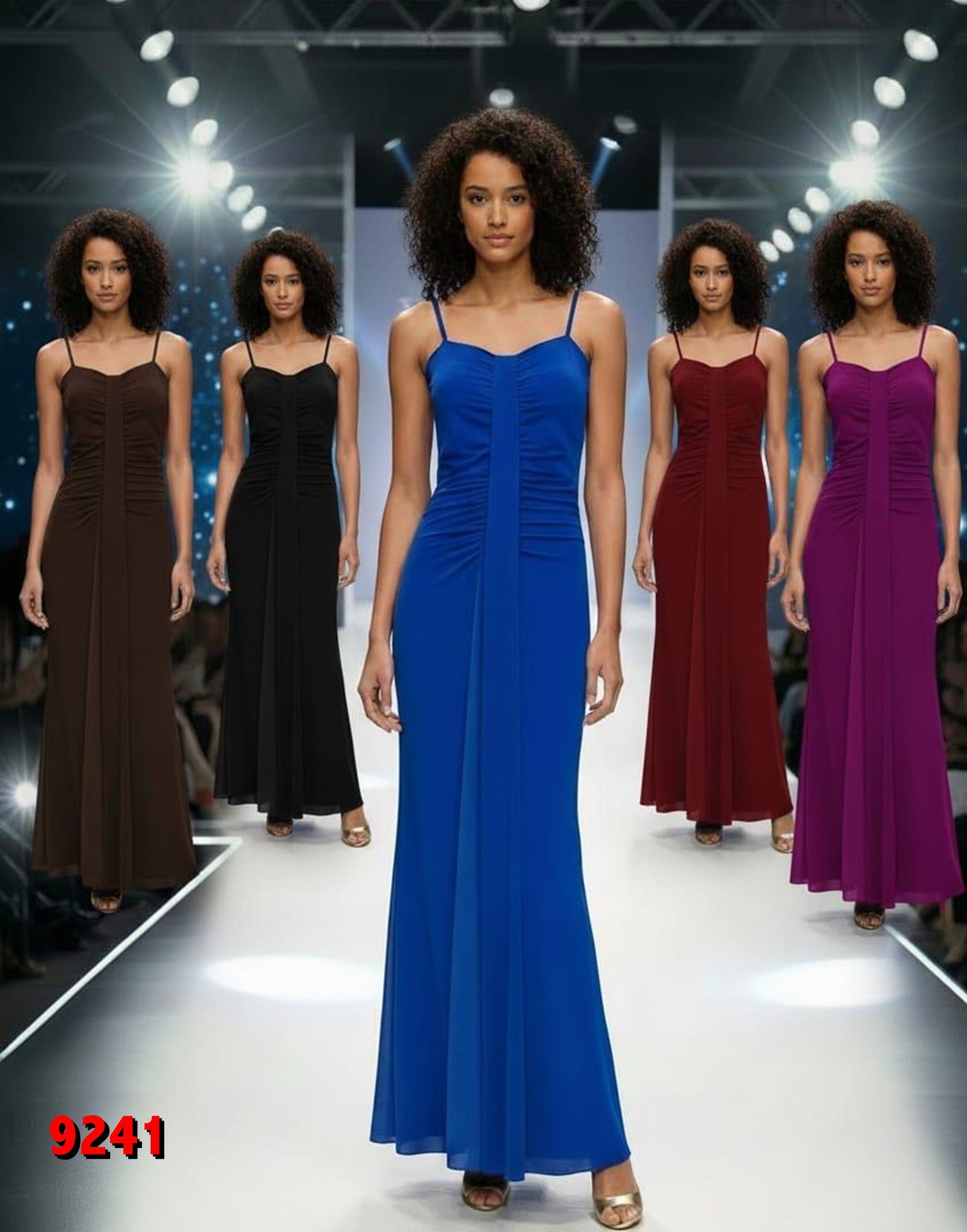 VESTIDO LARGO MMG 9241