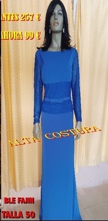 VESTIDO KOTON (ALTA COSTURA) FAJIN