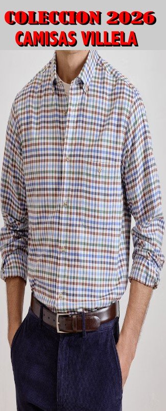 CAMISA CABALLERO M/LARGA  CUADROS