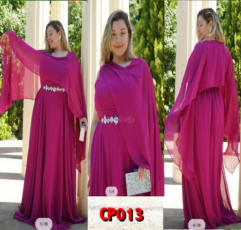 VESTIDO BOREAL LARGO CURVI CP013