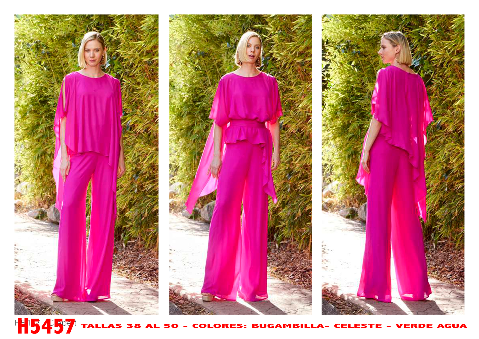 CONJUNTO PANTALON HERYSA (ALTA COSTURA) H5457