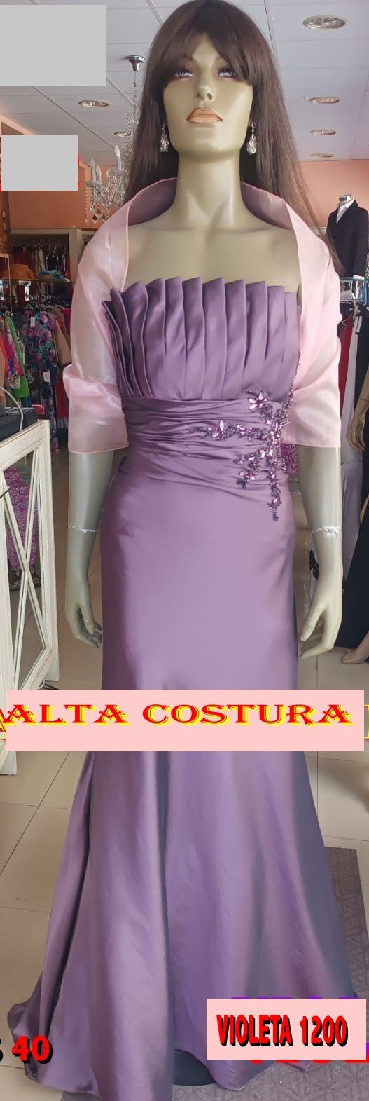 VESTIDO KOTON (ALTA COSTURA)