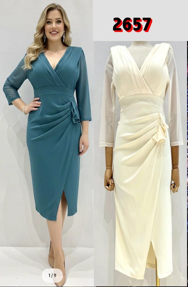 VESTIDO BOREAL MIDI 2657