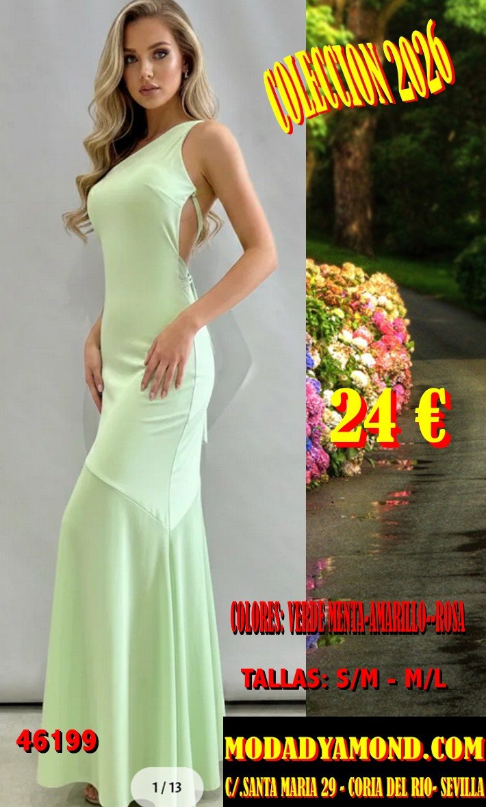 VESTIDO BOREAL LARGO JUVEN 46199