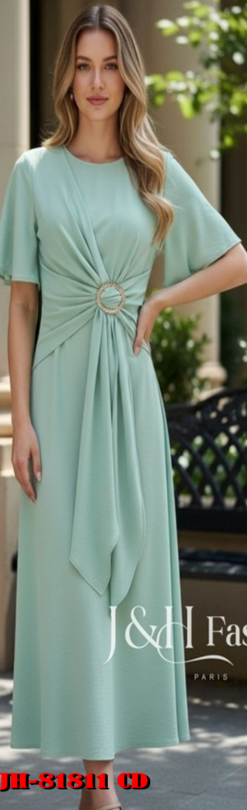 VESTIDO JH 81811 LARGO