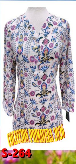 CAMISETA ALEXIA ESTAMPADA S-264