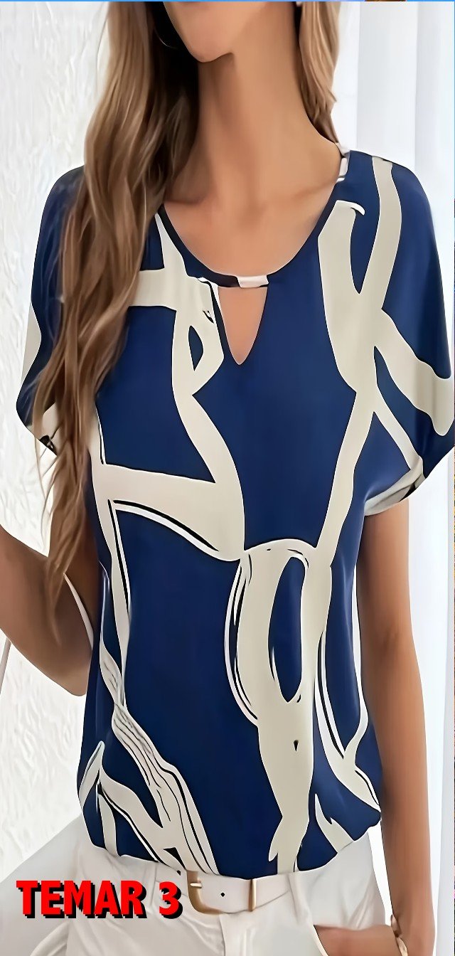 CAMISETA/BLUSA TEMAR ESTAMPADA 3