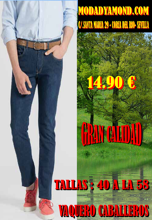 PANTALON VAQUERO GRAN CALIDAD