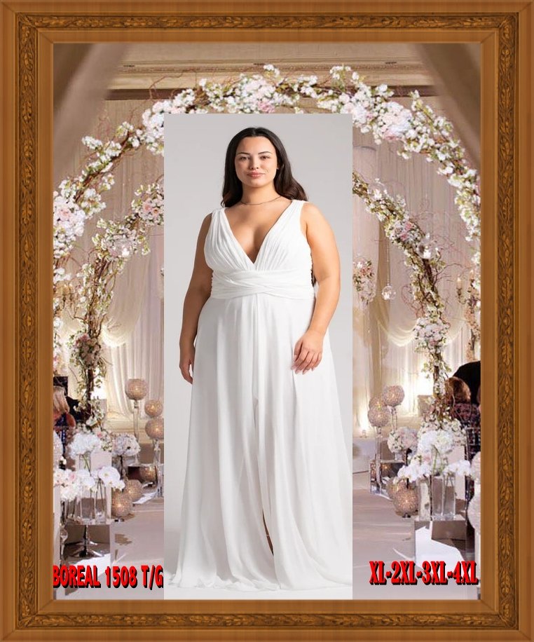 VESTIDO DE NOVIAS BOREAL 1508 T-G