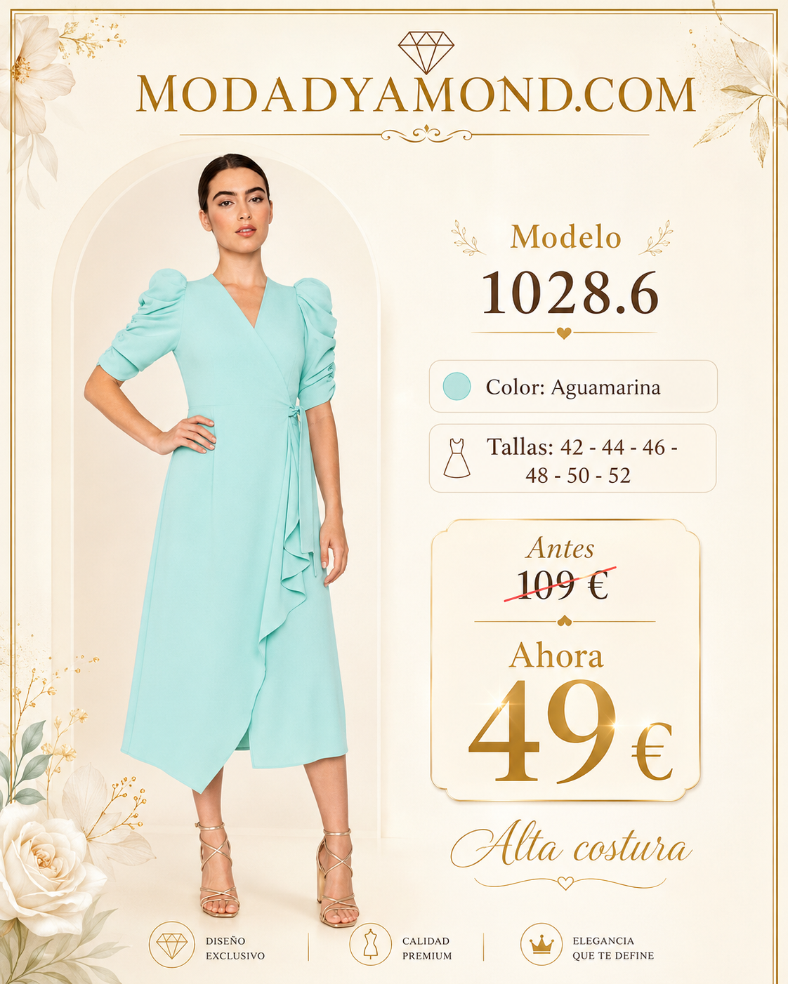 VESTIDO CT 1028.6 MIDI