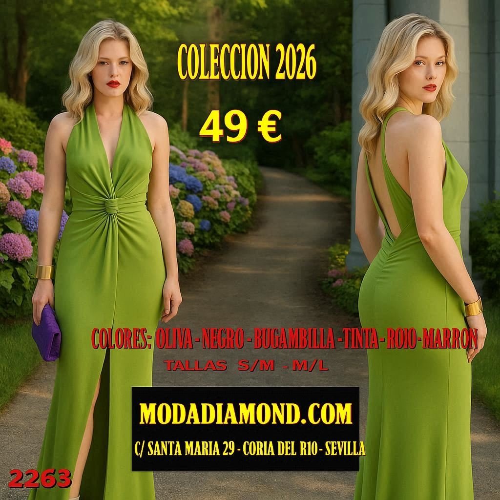VESTIDO BOREAL 2263 VERDE