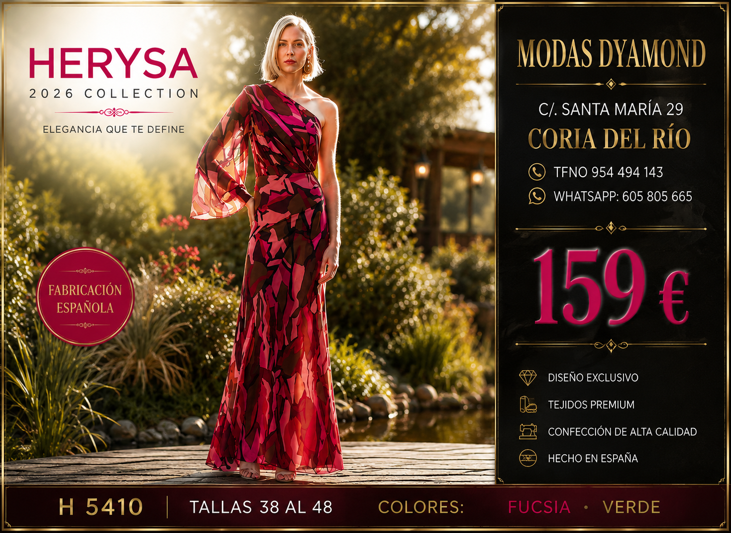 Herysa 5420 VESTIDO LARGO