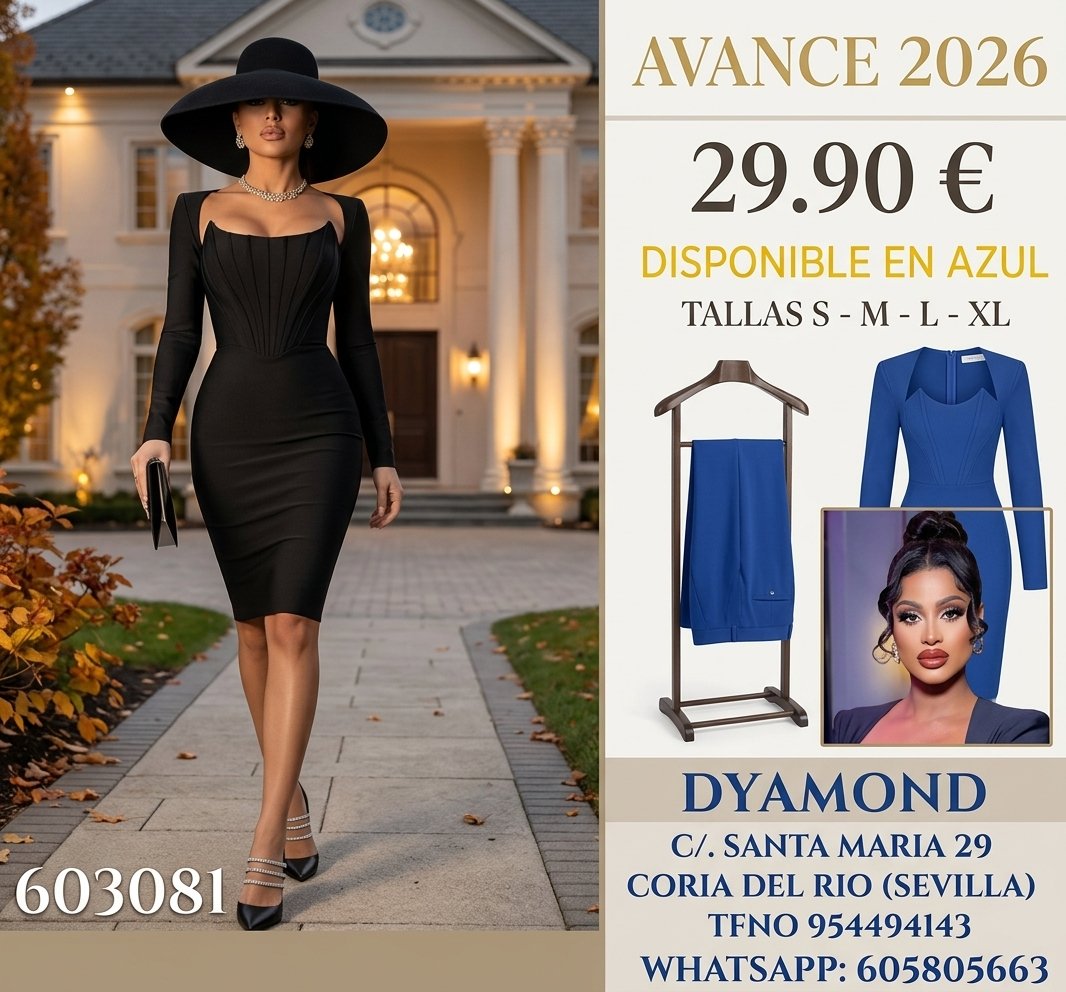 VESTIDO BANDAGE 603081 CORTO