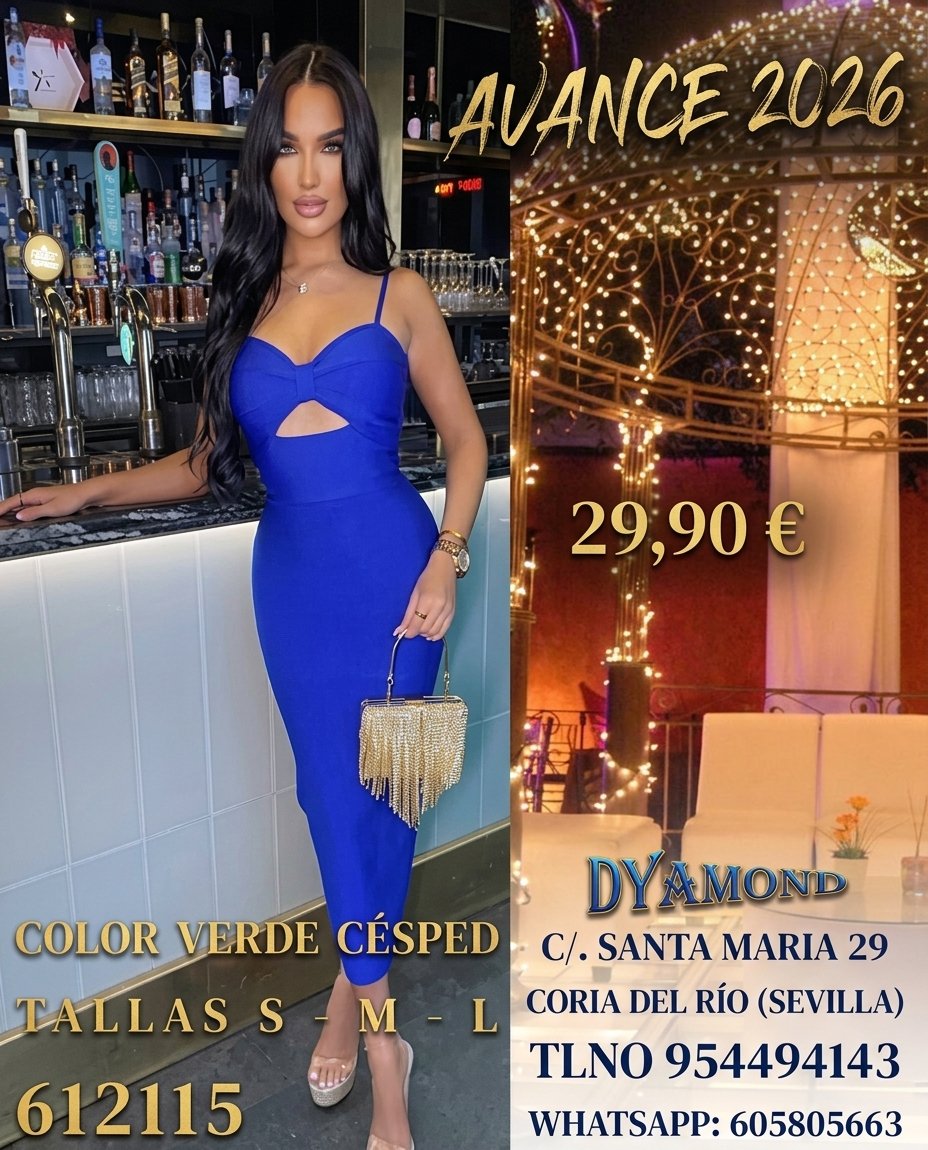 VESTIDO BANDAGE 612115 MIDI