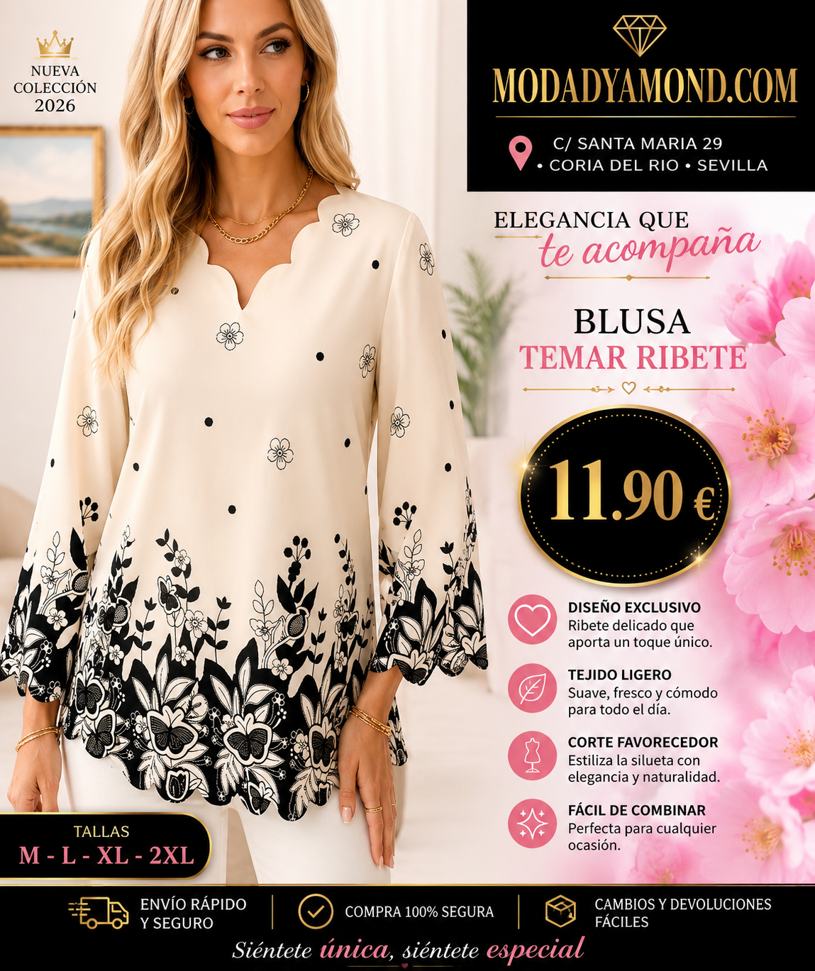 BLUSA TEMAR RIBETE 92