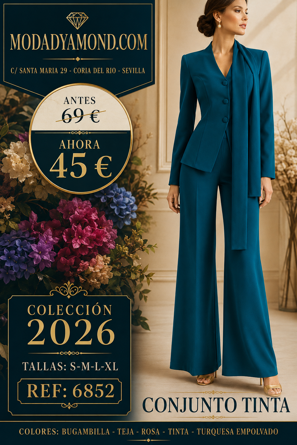 CONJUNTO AMANECER 6852 TINTA