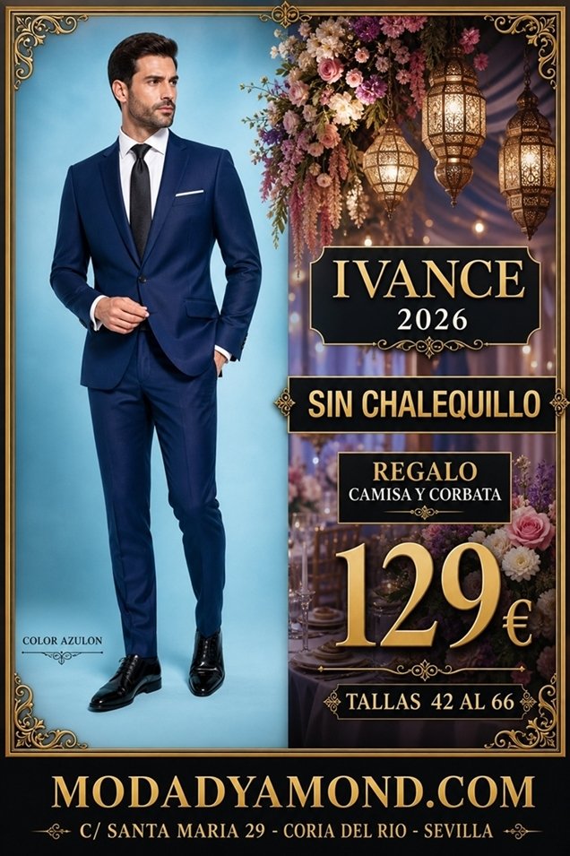TRAJE DE CHAQUETA CABALLERO CENTAURO AZULON (CON REGALO DE CAMISA BLANCA CUELLO ITALIANO Y CORBATA A ELEGIR COLOR)