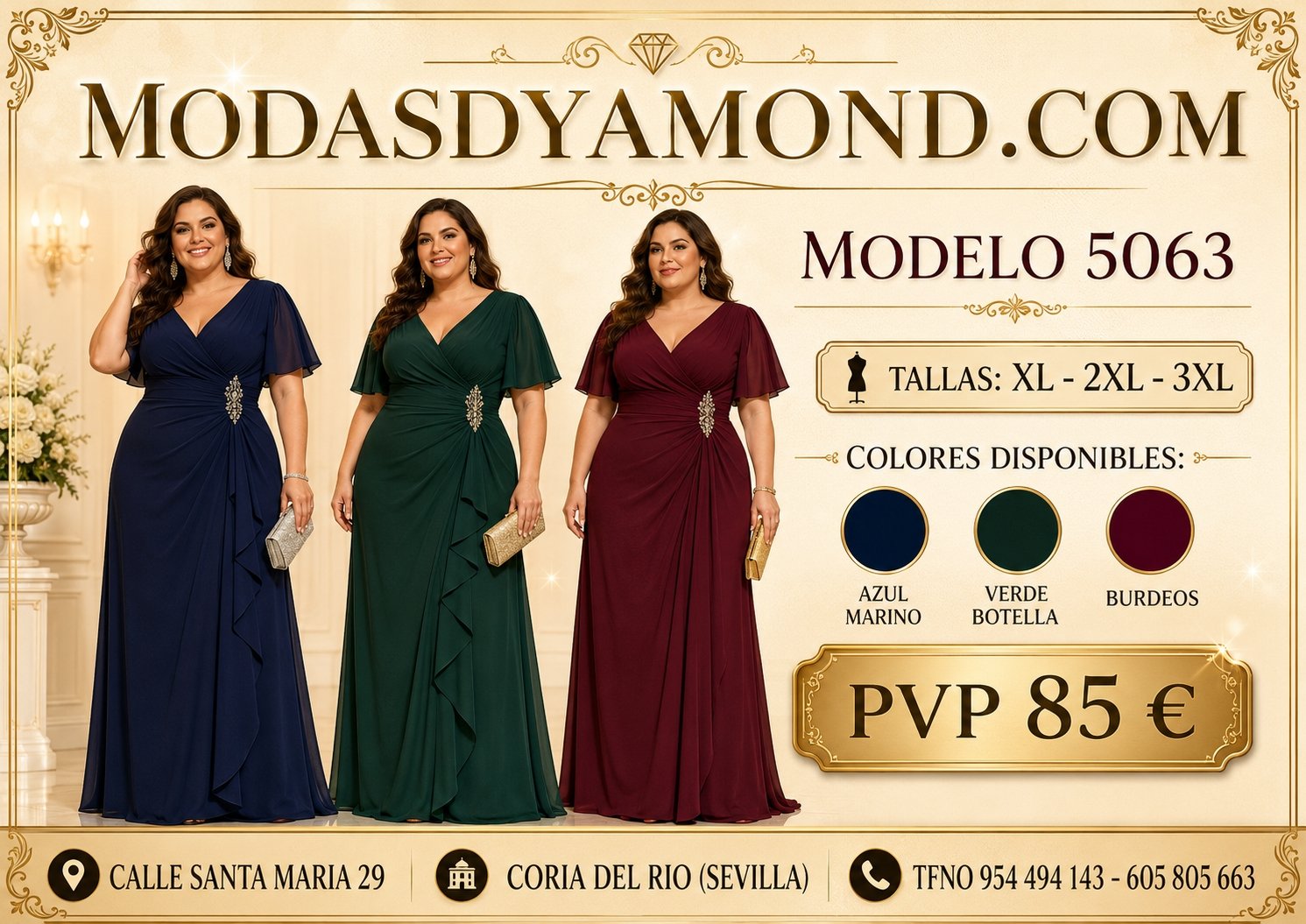 VESTIDO BOREAL CURVIS 5063