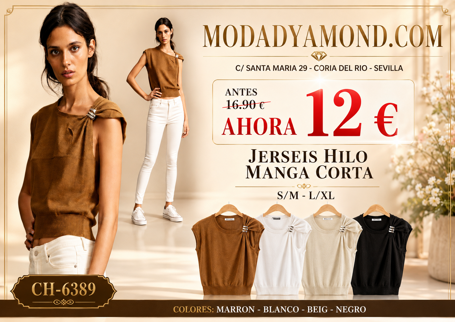 CAMISETA NOVEDAD CORAZON CH-6389 HILO