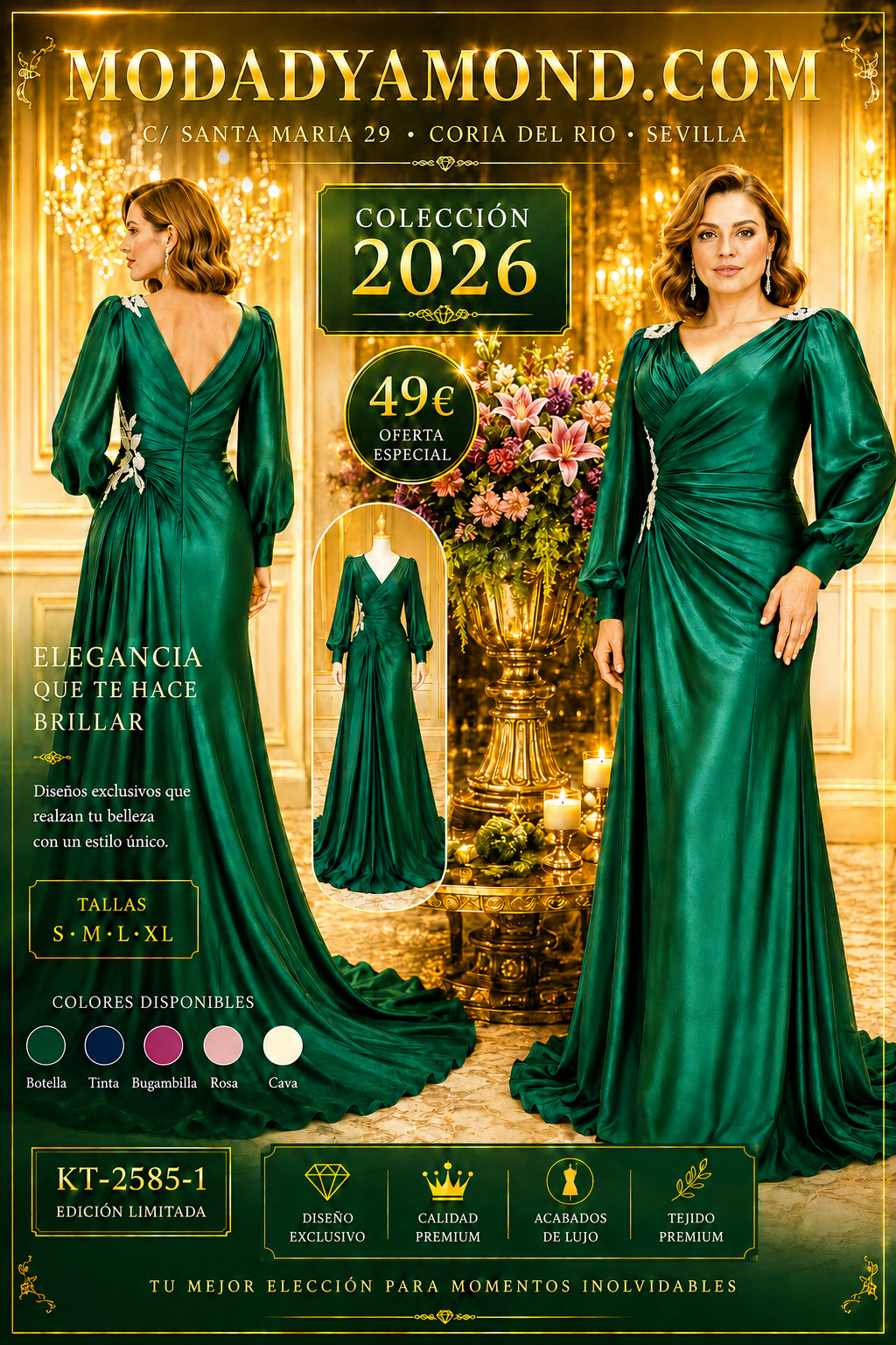 VESTIDO BOREAL KT-2585-1