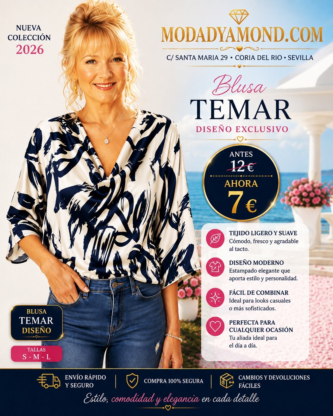BLUSAS  TEMAR DISEÑO