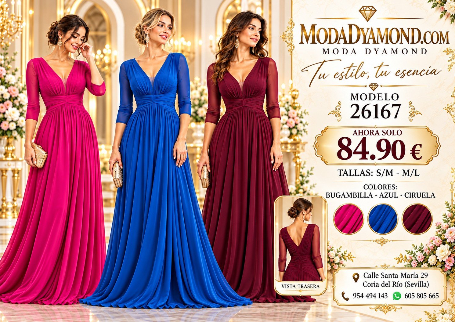 VESTIDO BOREAL OTOÑO 26167