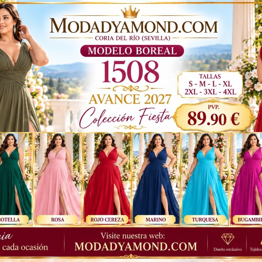 VESTIDO BOREAL 1508 LARGO