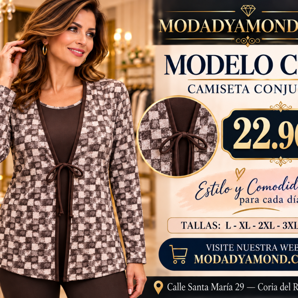 CAMISA CONJUNTO C724 ALEXIA