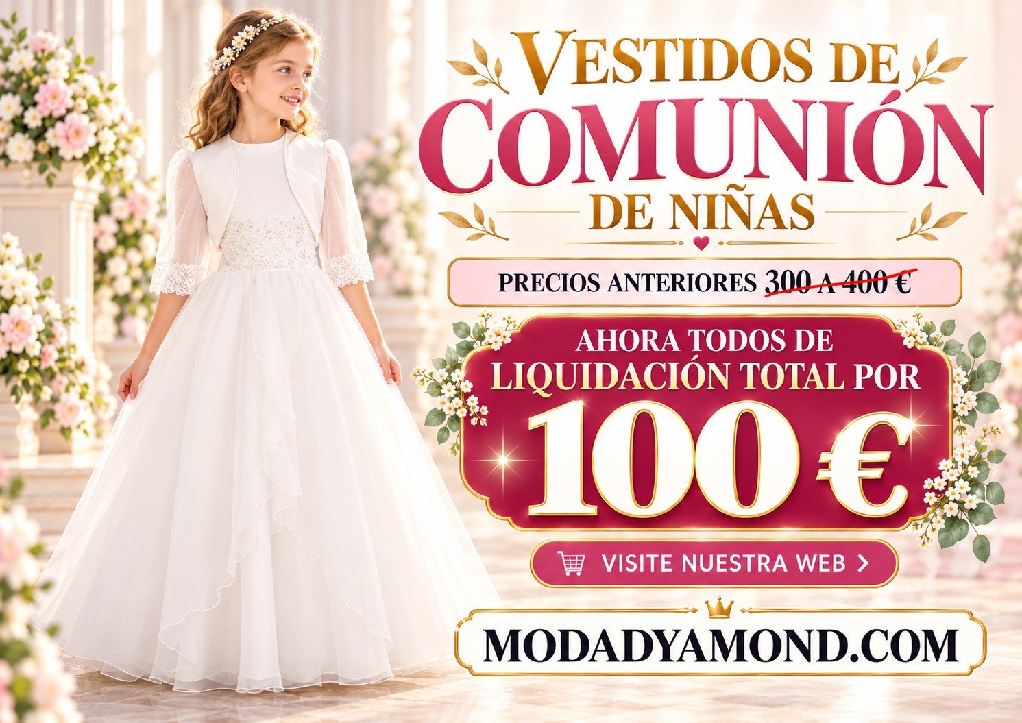 VESTIDO DE NIÑA DE COMUNION 6