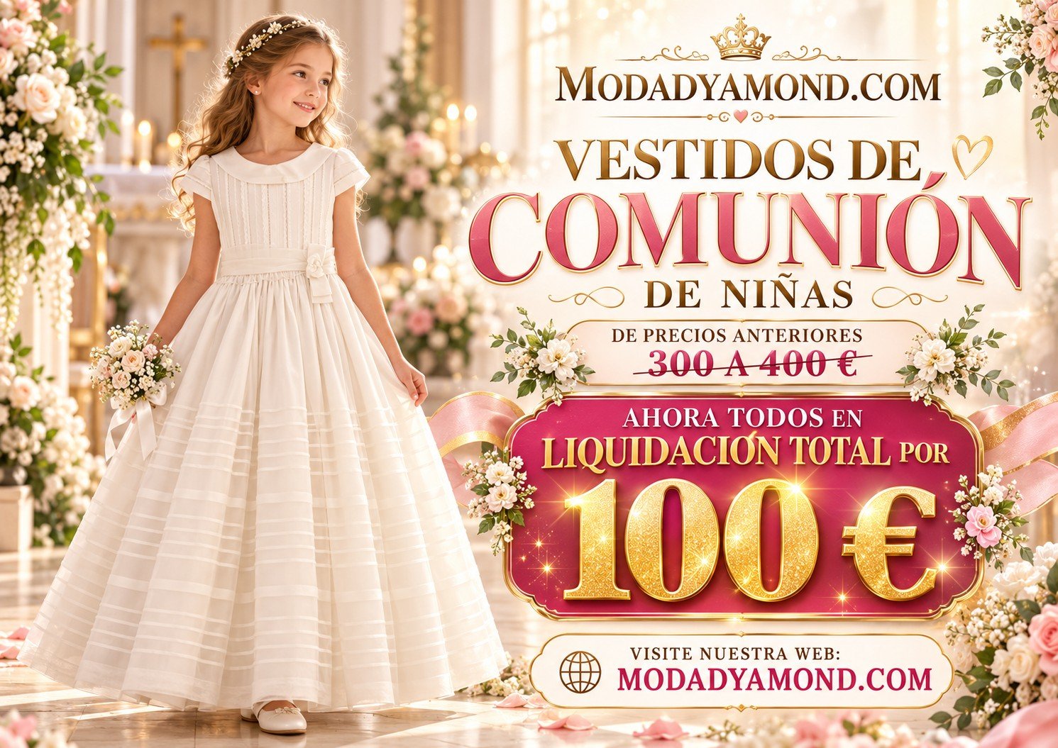 VESTIDO DE NIÑAS DE COMUNION 9