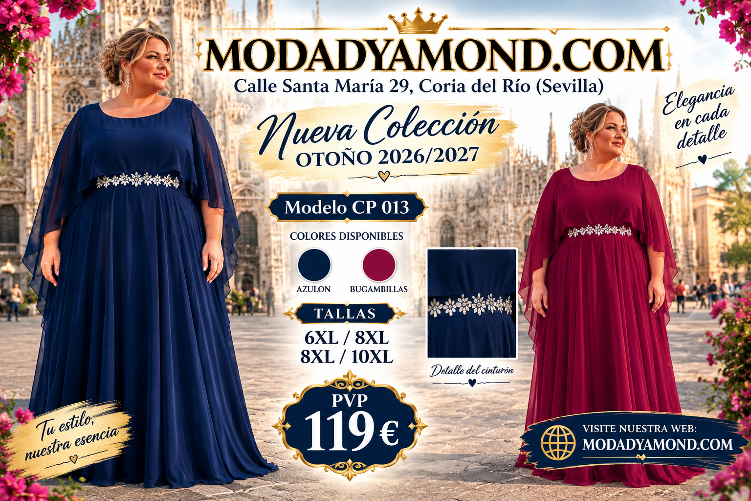 VESTIDO BOREAL LARGO CURVIS CP-013