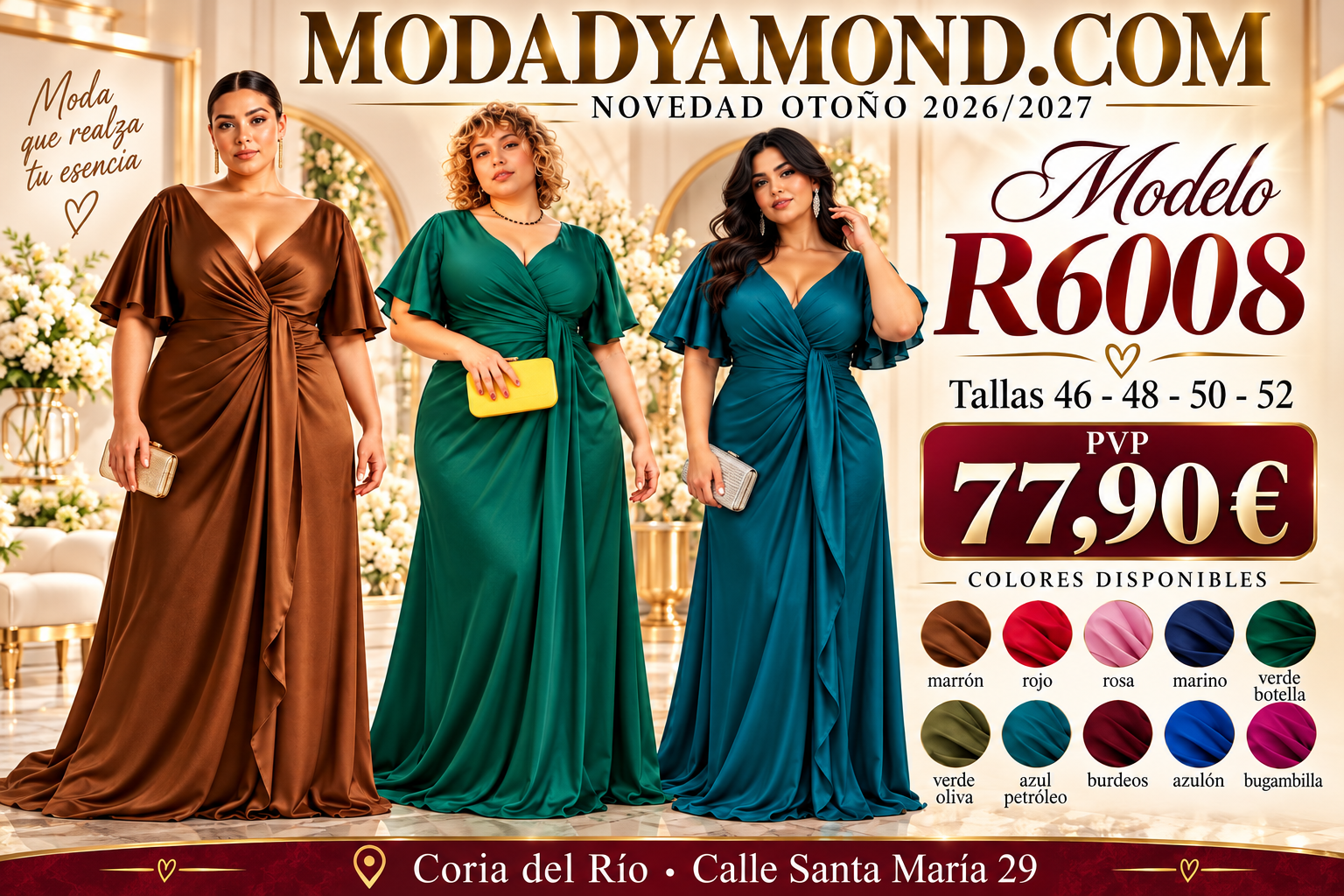 VESTIDO BOREEAL CURVIS LARGO R6008